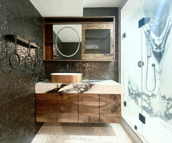 Modern bathroom remodel home design decor vanity shower